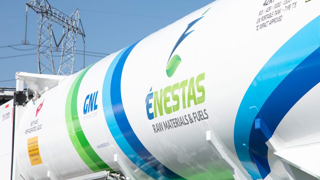 enestas gnl raw materials